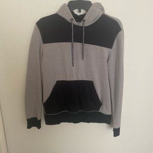 Black and gray sweatshirt